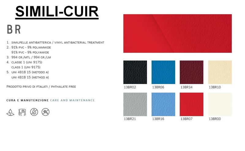 Fauteuil de direction cuir ou simili-cuir Union