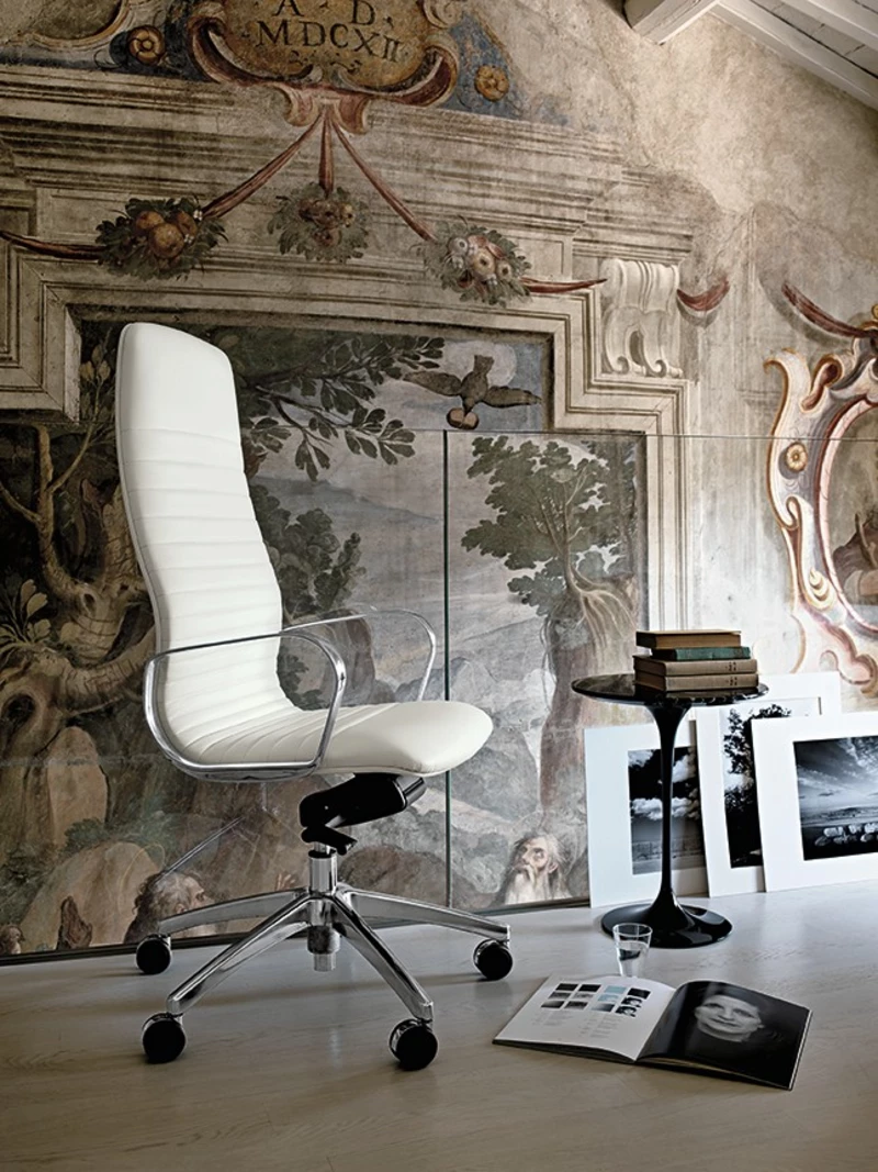 Fauteuil de direction cuir ou simili-cuir Union