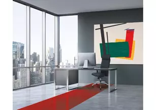 Fauteuil de direction Cuir Queen