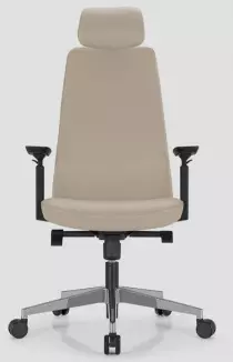 Fauteuil de direction Luna en simili-cuir