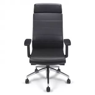 VEVOR Chaise de Bureau en Cuir Fauteuil de Direction Ergonomique