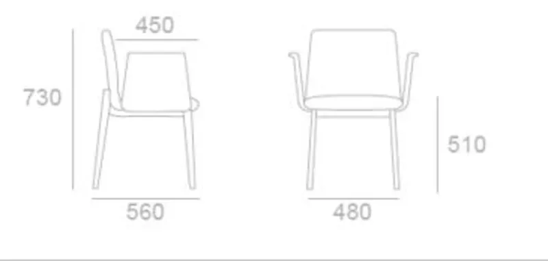 Fauteuil  d'accueil BJORN