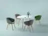 Fauteuil visiteur SCANDY
