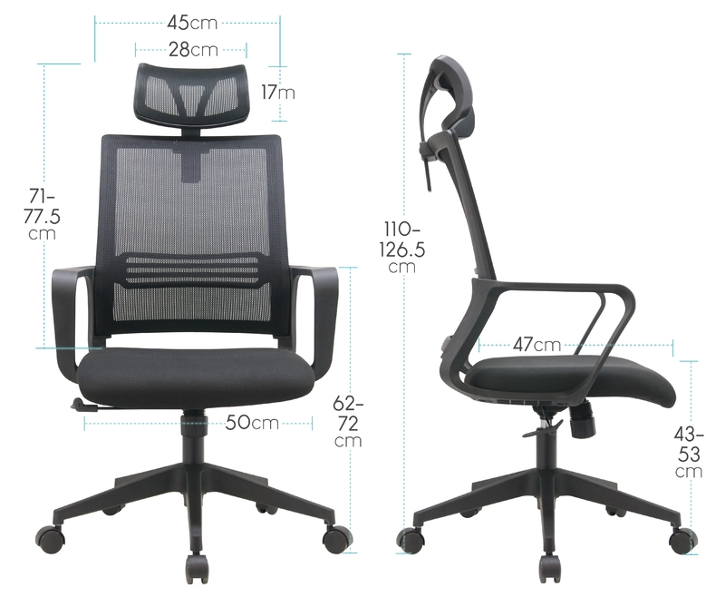 Fauteuil de bureau avec Têtière TALK