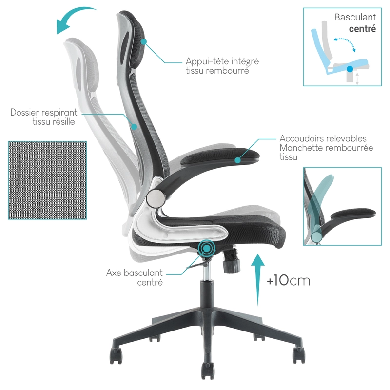 Fauteuil de direction ALBAN