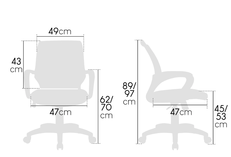 Siège de bureau Luky