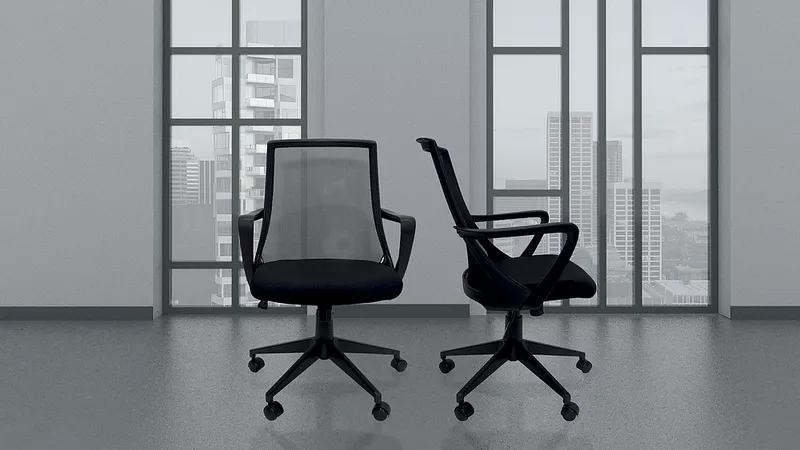 Fauteuil de bureau Aquila - Mécanisme basculant centré