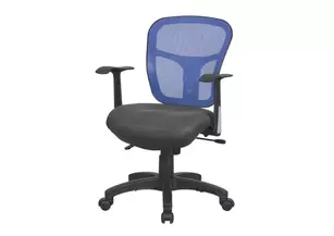 Fauteuil de Bureau Aries | Résille et Soutien Lombaire