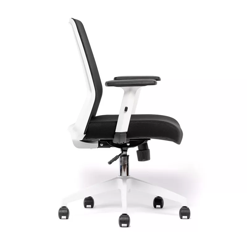 Fauteuil de bureau ergonomique JAVA Structure Blanche