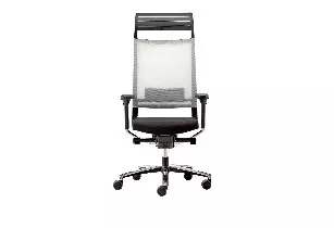 Fauteuil de direction ergonomique Xtra Chrome avec tétière