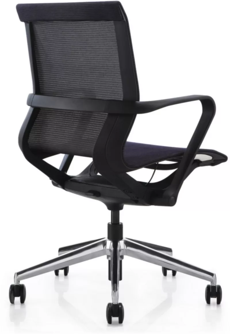 Fauteuil de bureau ergonomique Ara - Dossier bas et mécanisme synchrone