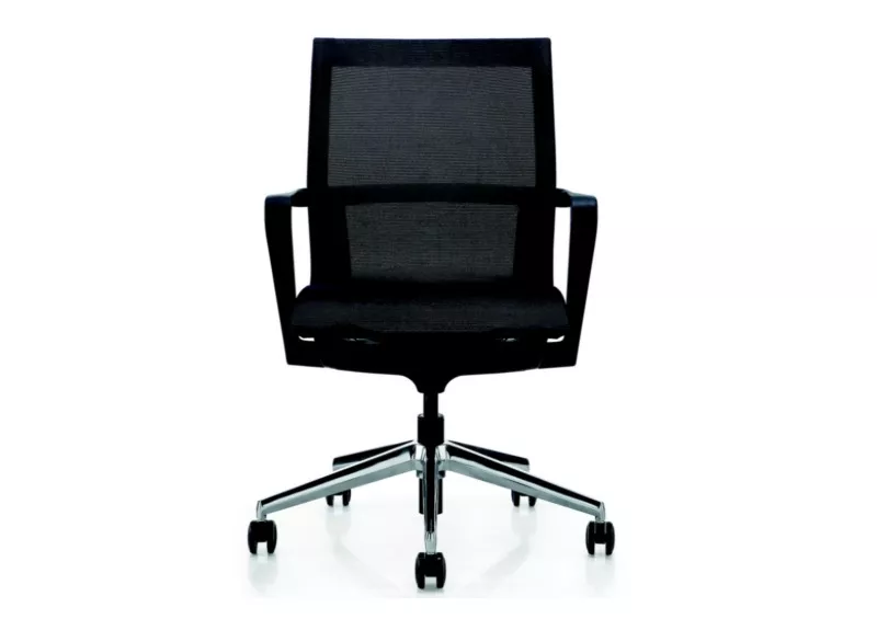 Fauteuil de bureau ergonomique Ara - Dossier bas et mécanisme synchrone