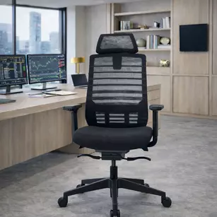 Fauteuil de bureau ergonomique Carina - Mécanisme synchrone