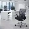 Fauteuil de bureau ergonomique Cassiop&eacute;e - M&eacute;canisme synchrone Donati