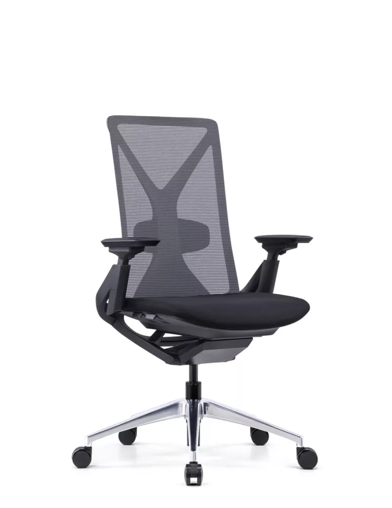 Fauteuil de bureau ergonomique Cassiopée - Mécanisme synchrone Donati