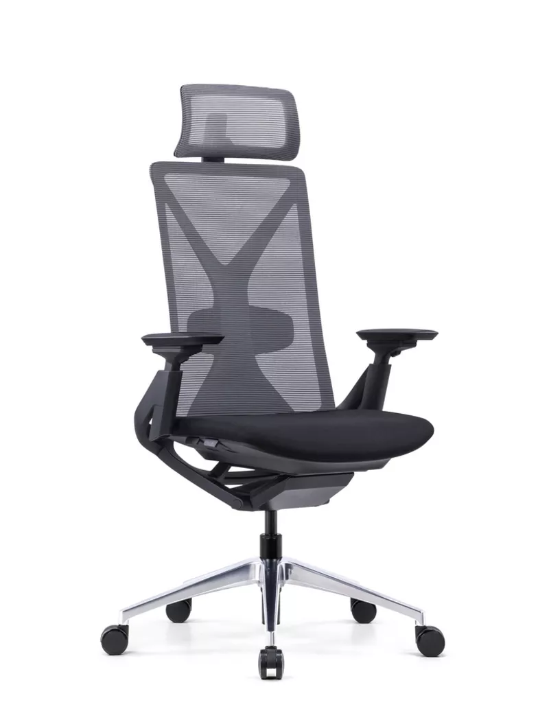 Fauteuil de bureau ergonomique Cassiopée - Mécanisme synchrone Donati