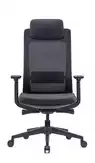 Fauteuil de bureau ergonomique Céphée - Têtière et mécanisme synchrone