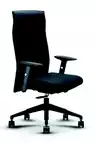 Fauteuil de bureau ergonomique Cétus - Appui-tête et mécanisme synchrone