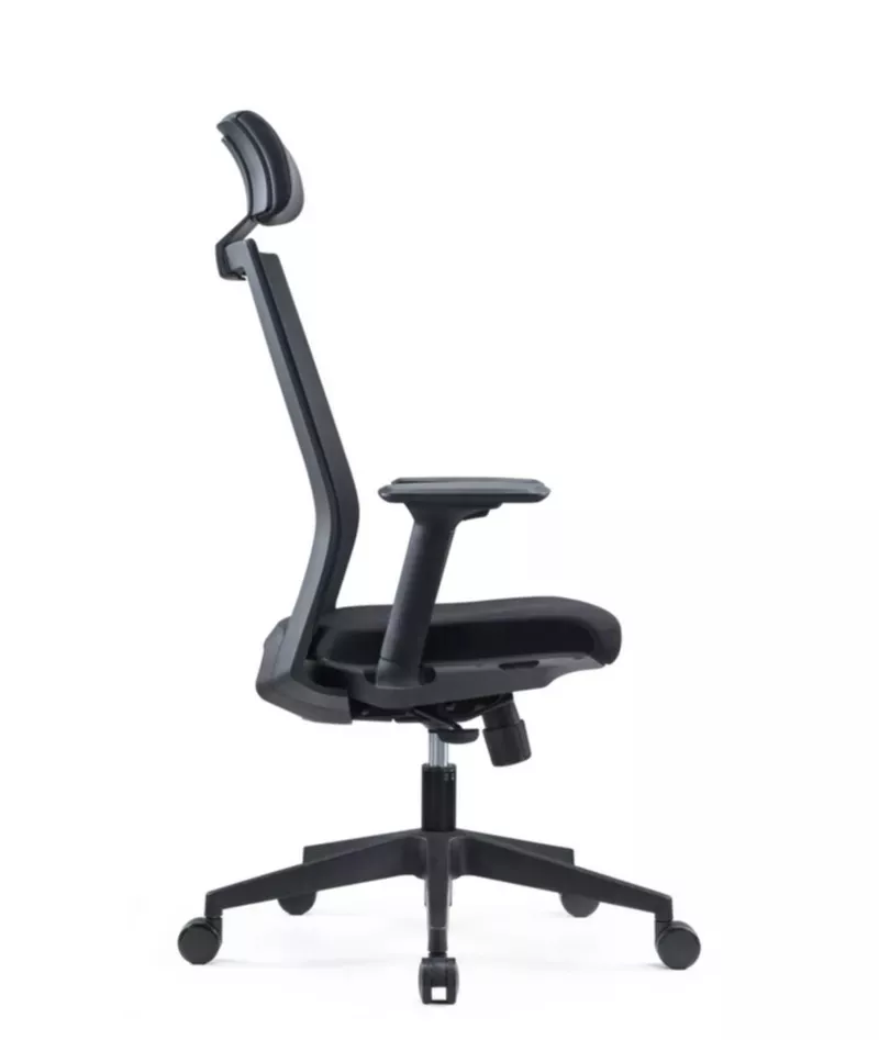 Fauteuil de bureau ergonomique Dragon - M&eacute;canisme synchrone et soutien lombaire