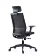 Fauteuil de bureau ergonomique Dragon - Mécanisme synchrone et têtière