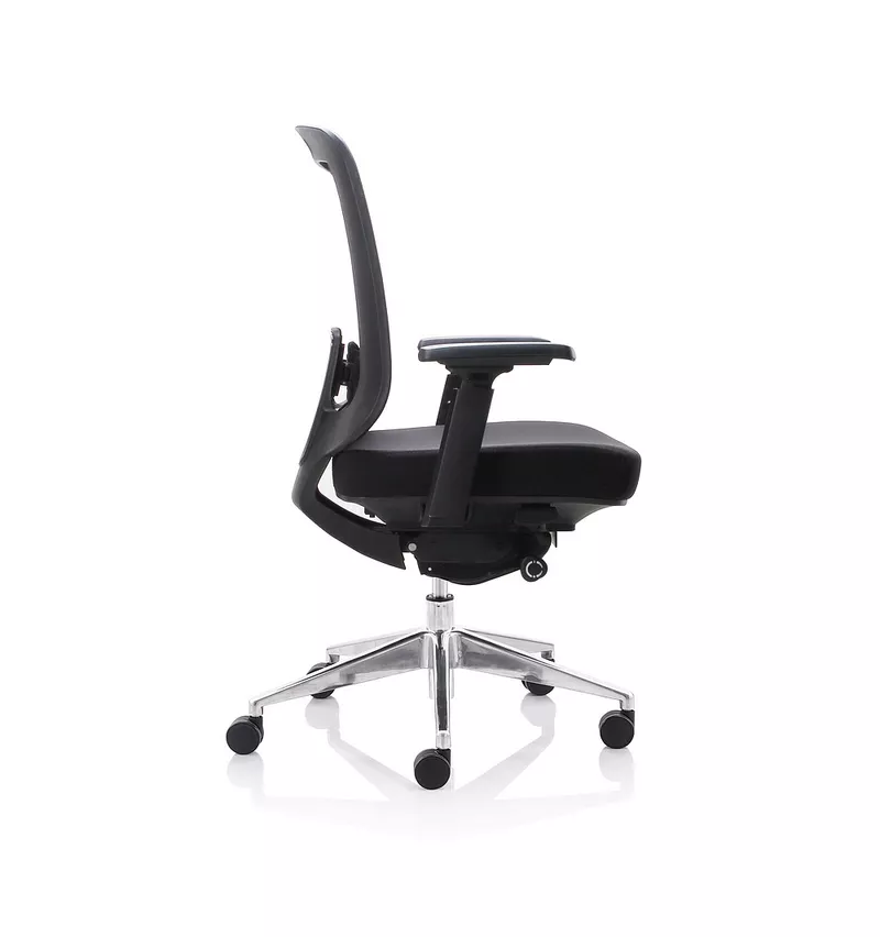 Fauteuil de Bureau Ergonomique Léo - Mécanisme Synchrone et Accoudoirs 4D