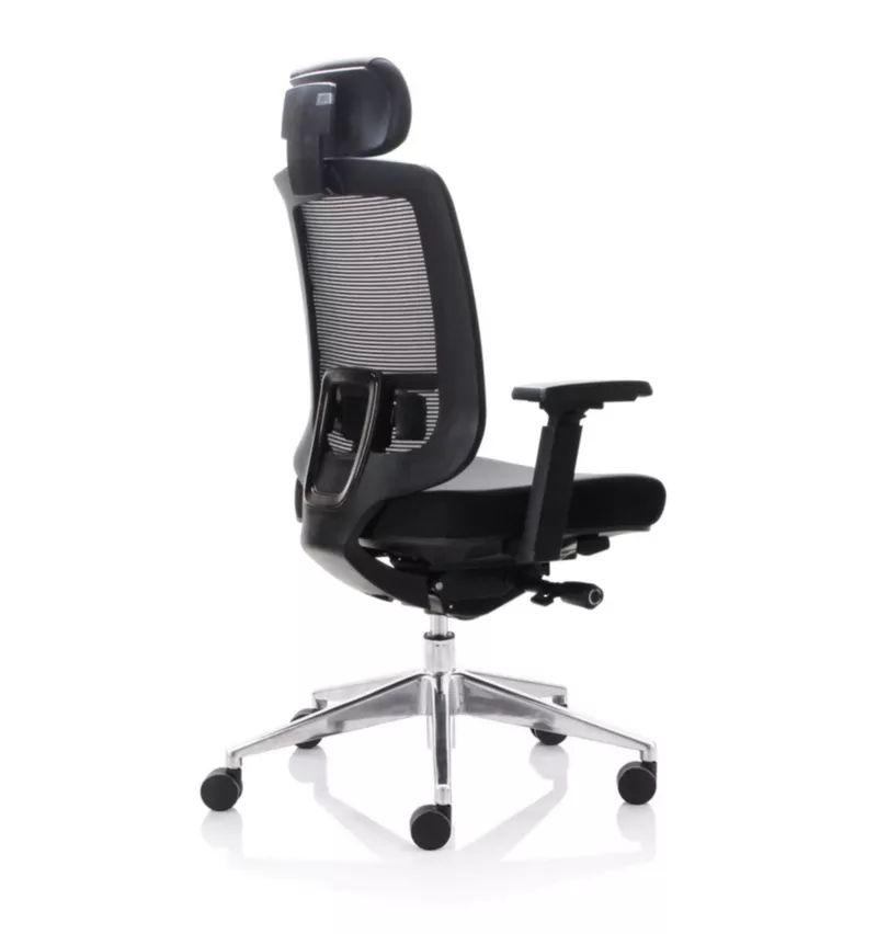 Fauteuil de Bureau Ergonomique Léo - Mécanisme Synchrone et Accoudoirs 4D
