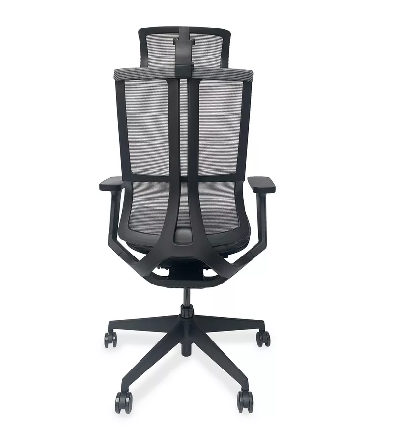 Fauteuil de bureau ergonomique Lyne - Mécanisme synchrone par câbles