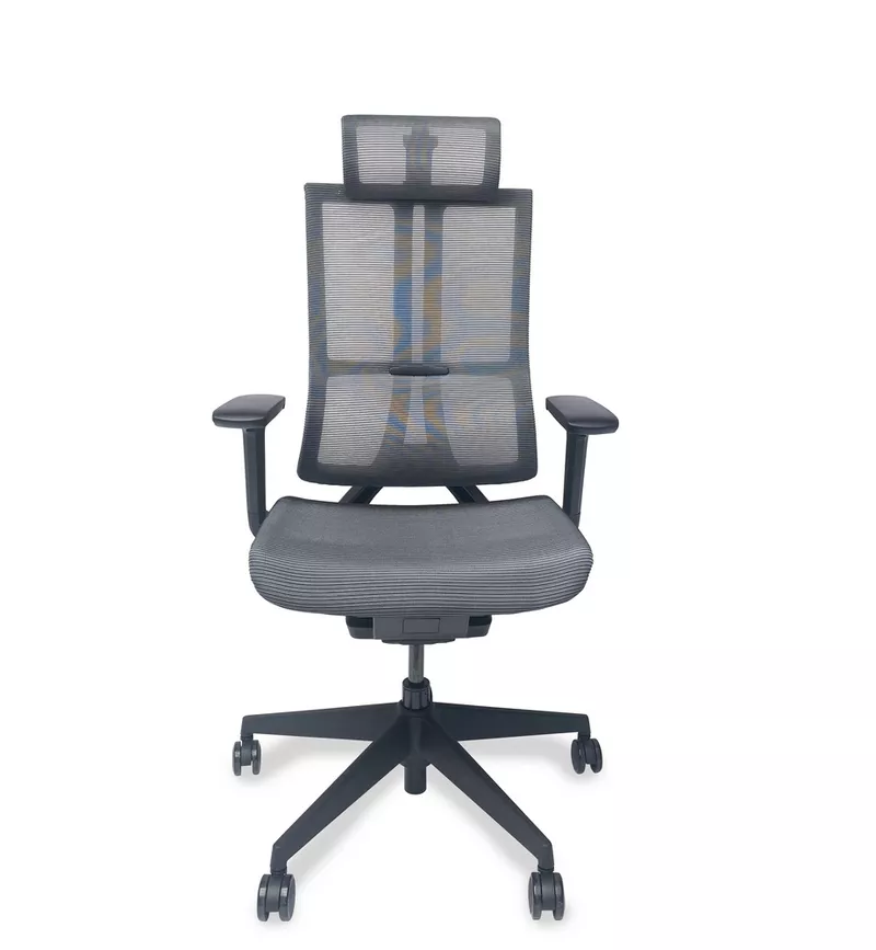 Fauteuil de bureau ergonomique Lyne - Mécanisme synchrone par câbles