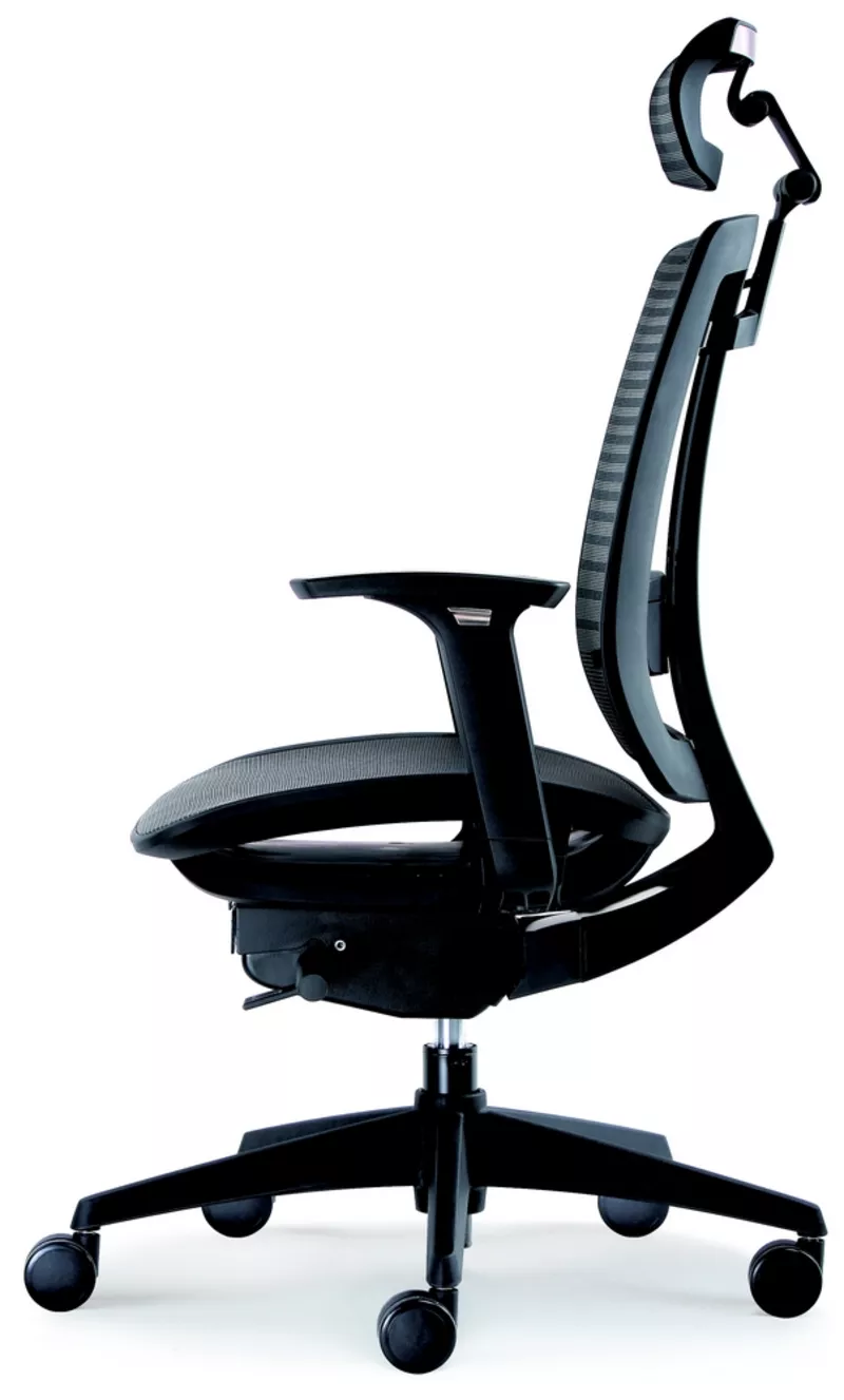 Fauteuil de bureau ergonomique Sagitta : Mécanisme Synchrone Donati Haute Performance