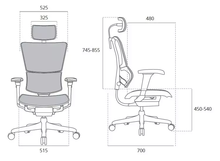 Fauteuil de bureau ergonomique ULTIM 
