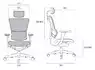 Fauteuil de bureau ergonomique ULTIM RP avec repose jambes