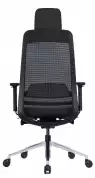 Fauteuil de bureau MYFAIR  Structure noire dossier résille