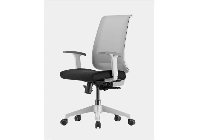 Siège de bureau ergonomique Duocolor Structure blanche