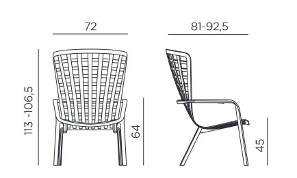 Fauteuil de repos Folio - Jardin et terrasse