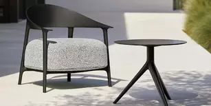 Lot de 2 fauteuils Lounge d'extérieur AFRICA