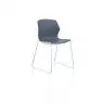 Chaise de réunion FRIZZ pieds luge