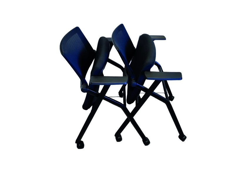 Chaise de réunion pliante sur roulettes Pretty