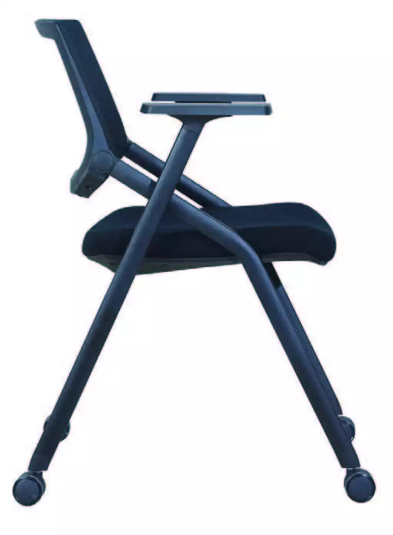 Chaise de réunion pliante sur roulettes Pretty