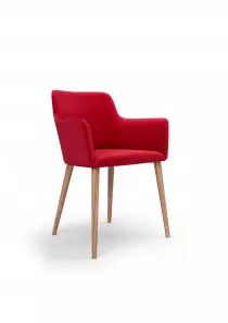 Fauteuil d'accueil Citadium Pieds bois