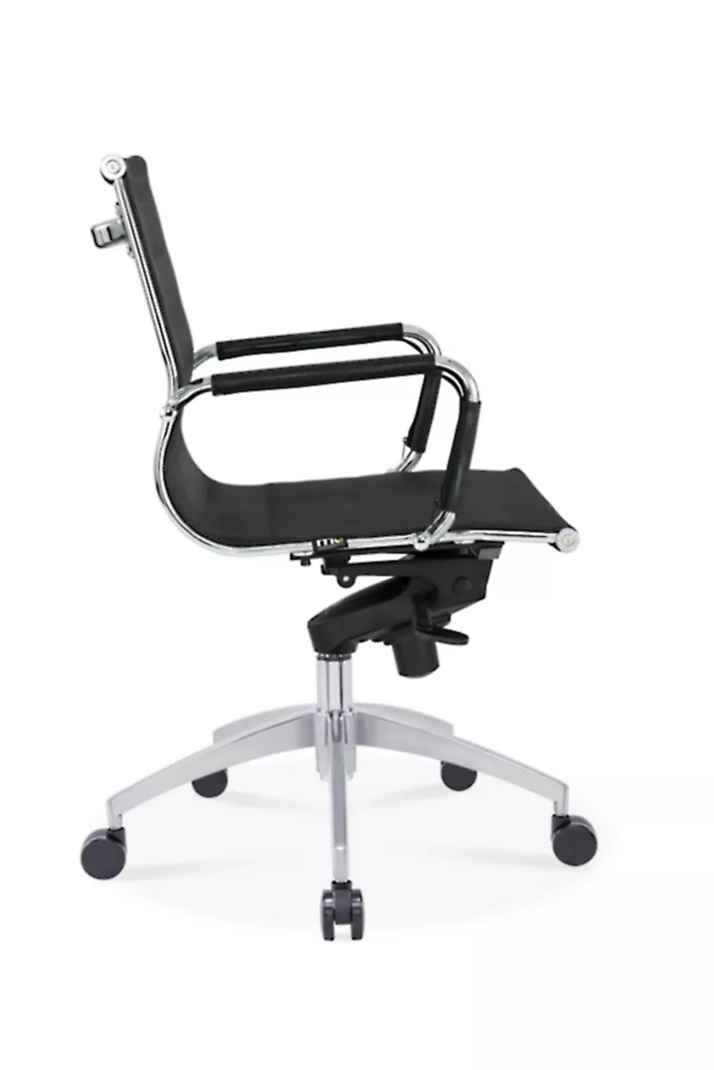 Fauteuil de réunion Persée – Bas Dossier Résille, Basculant Décentré