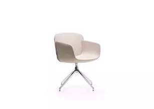 Fauteuil Visiteur cuir ou simili-cuir Viva