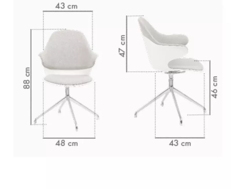 Fauteuil visiteur et réunion VITA