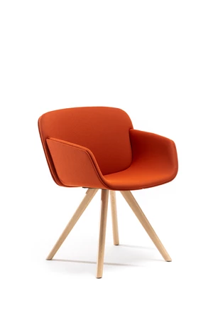 Fauteuil visiteur Pieds Bois Libra Pieds Bois