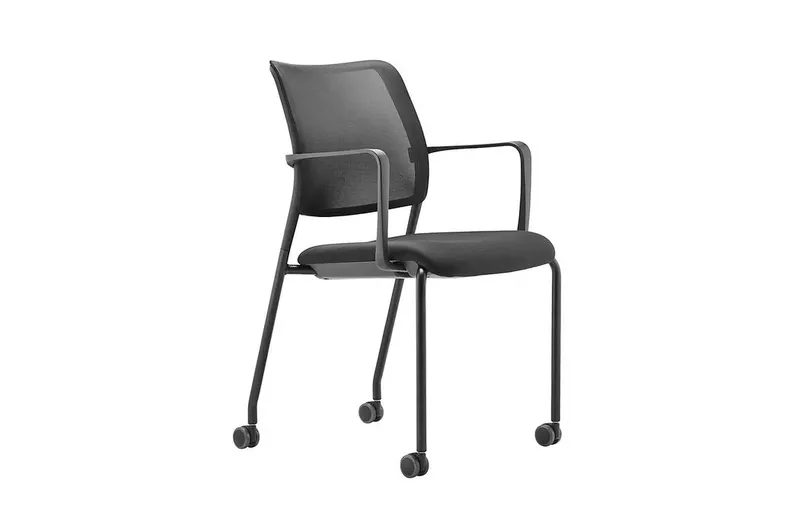 Fauteuil visiteur/réunion sans ou avec roulettes TM