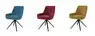Lot de 2 chaises de réunion pivotantes West Coast