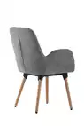 Lot de 2 fauteuils Shino - pieds bois