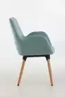 Lot de 2 fauteuils Shino - pieds bois