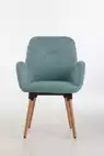 Lot de 2 fauteuils Shino - pieds bois