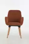 Lot de 2 fauteuils Shino - pieds bois