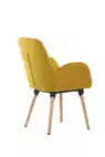 Lot de 2 fauteuils Shino - pieds bois